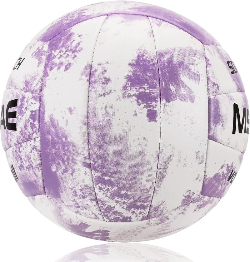 MSCYAE Volleyball Official Size 5,Soft Touch Volleyballs for Kids Youth Adults, Indoor Outdoor Volleyball for Beginners Backyard Park Beach Play Ball Games(Best Gift) - Image 3
